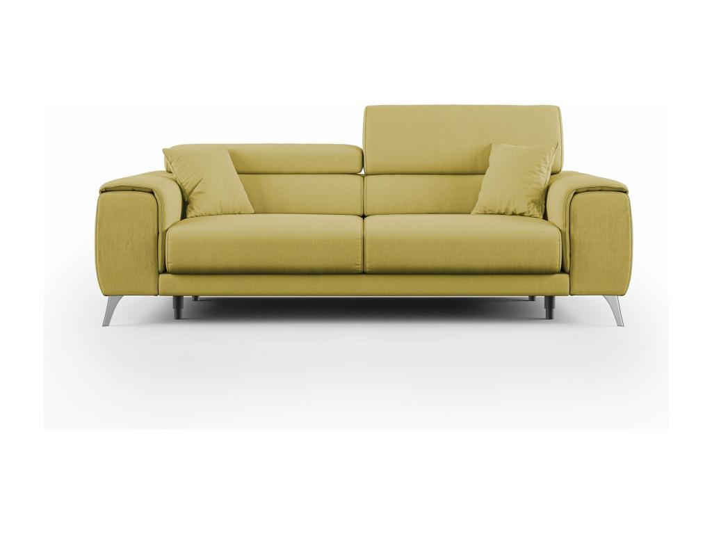 Yellow Fabric Sofa