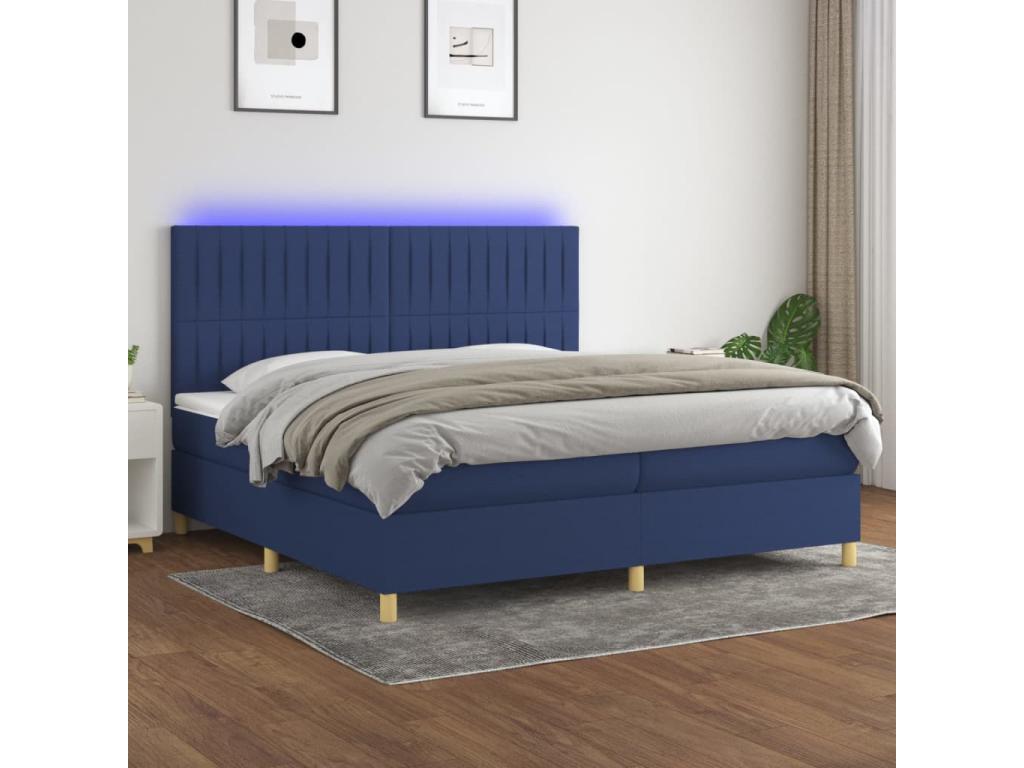 Blue Fabric Mattress, 200 x 200 cm