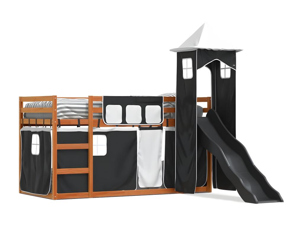 Black Bed, 80 x 200 cm