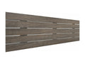 Brown Oak Wood Bed, 150 x 46 cm