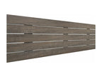 Brown Oak Wood Bed, 150 x 46 cm