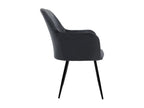 Gray Velvet Chair