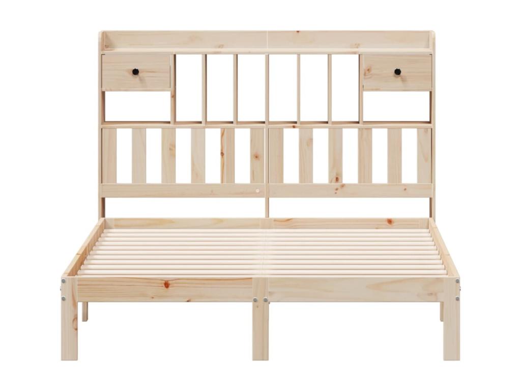 Brown Solid Wood Mattress, 160 x 200 cm