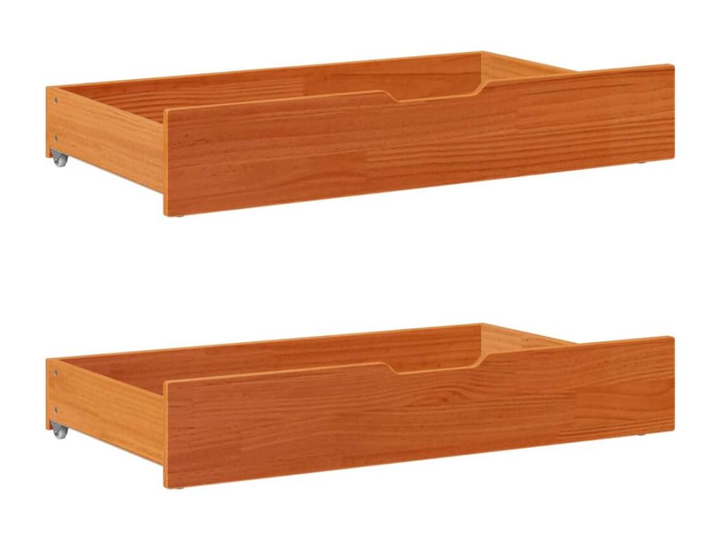 Brown Pine Wood Mattress, 120 x 190 cm