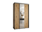 Black Wardrobe, 160 x 60 x 235.2 cm