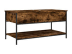 Natural Oak Wood Coffee Table, 100 x 50 x 50 cm
