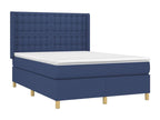 Blue Fabric Mattress, 140 x 200 cm