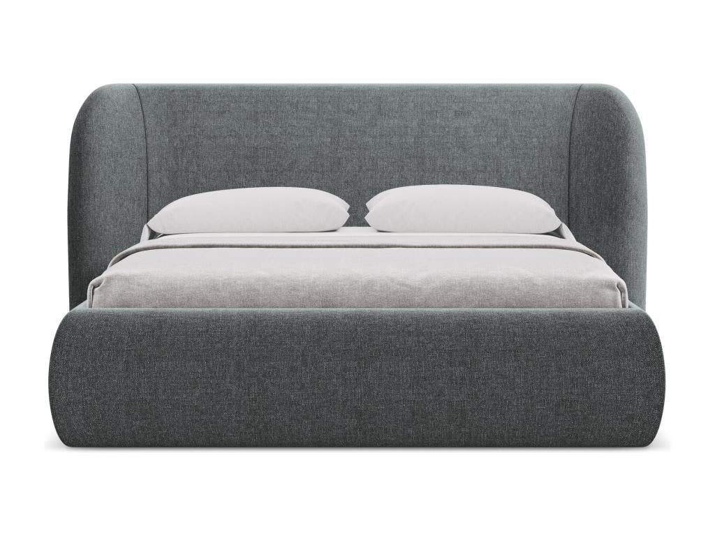 Anthracite Fabric Bed, 180 x 200 cm