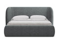 Anthracite Fabric Bed, 180 x 200 cm