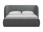 Anthracite Fabric Bed, 180 x 200 cm