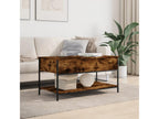 Natural Oak Wood Coffee Table, 100 x 50 x 50 cm