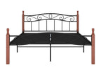 Black Oak Wood Mattress, 140 x 200 cm