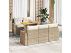Beige Woven Resin Wicker Outdoor Furniture Set - dlz1766570305443