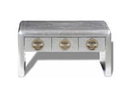 Gray Metal Coffee Table