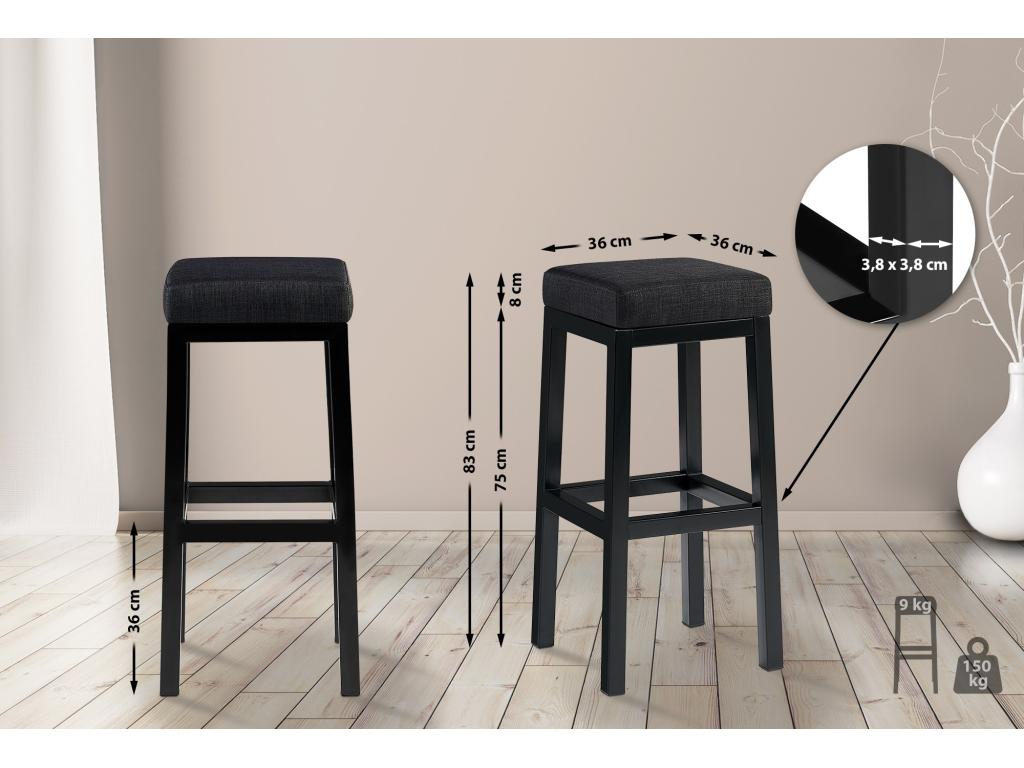 Anthracite Fabric Home Furniture