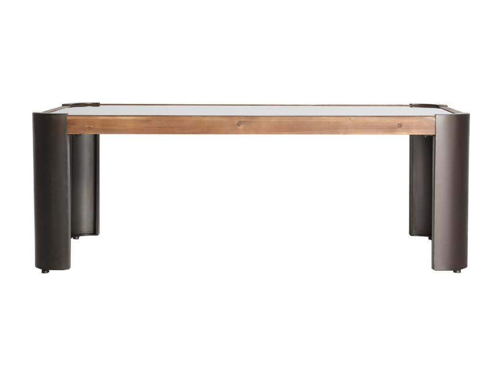 Brown Coffee Table, 122 x 66 x 44 cm