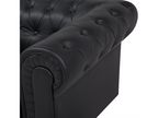 Black Leather Sofa