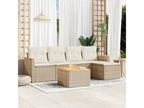 Beige Woven Resin Wicker Outdoor Furniture Set - dlz1766570909799