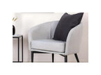 Gray Fabric Accent Chair - dlz1766570412187