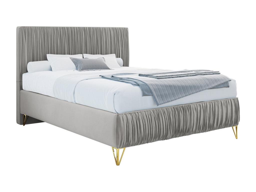Gray Bed, 120 x 209 x 120 cm