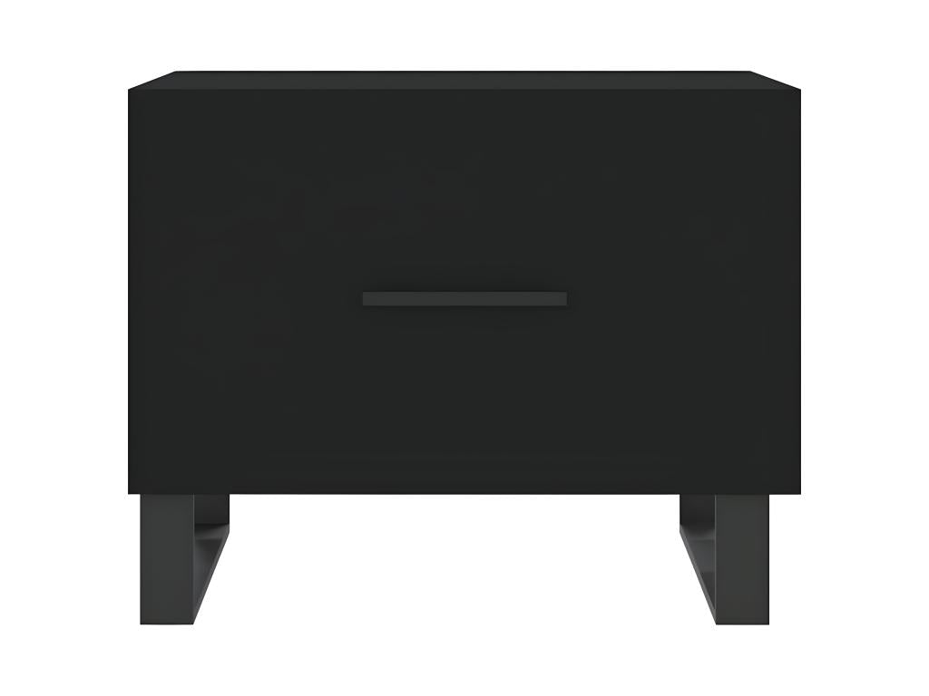 Black Coffee Table, 50 x 50 x 40 cm