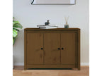 Brown Solid Wood Sideboard, 100 x 35 x 74 cm