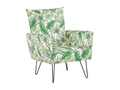 Green Fabric Accent Chair