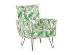 Green Fabric Accent Chair