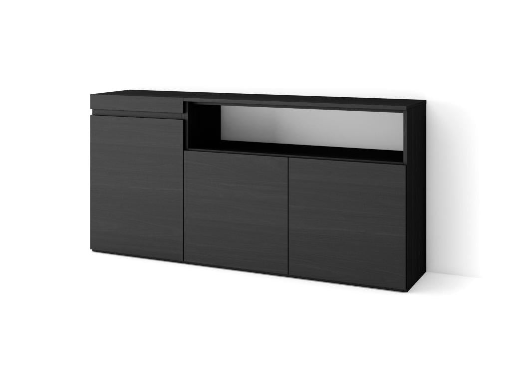 Black Sideboard, 150 x 75 x 35 cm