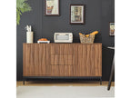 Brown Oak Wood Sideboard, 150 x 40 x 80 cm