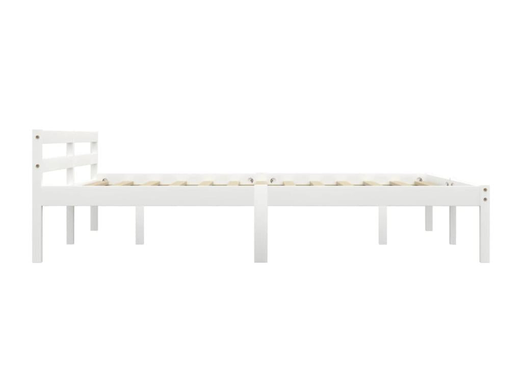 White Pine Wood Bed Frame, 160 x 200 cm