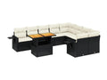 Black Woven Resin Wicker Outdoor Furniture Set - dlz1766570274311