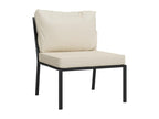 Black Outdoor Furniture Set