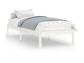White Pine Wood Bed, 90 x 200 cm