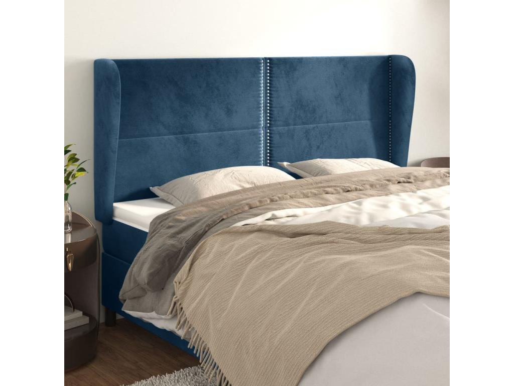 Blue Bed, 183 x 23 x 118 cm