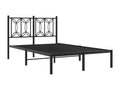 Black Metal Bed Frame, 120 x 200 cm