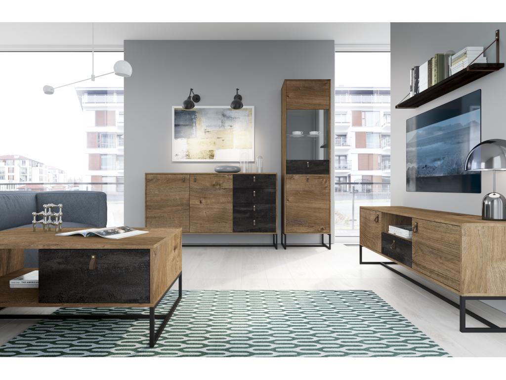 Gray Table, 153 x 39 x 54 cm