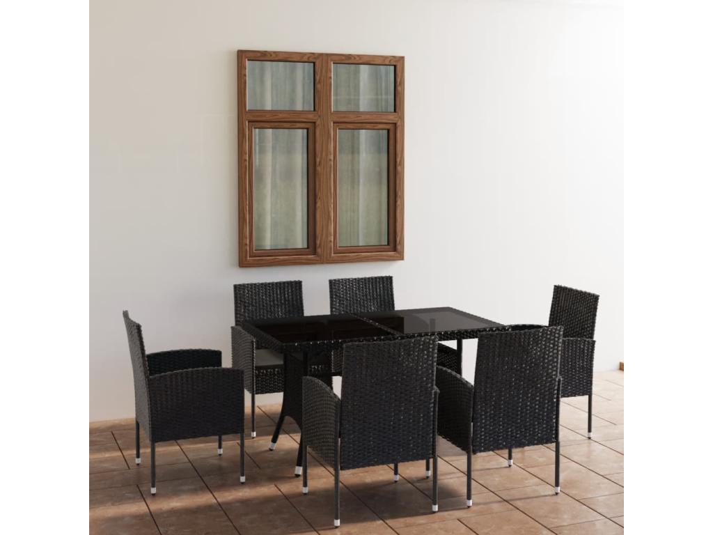 Black Woven Resin Wicker Home Furniture - dlz1766570949828