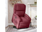 Red Fabric Accent Chair - dlz1766570300090