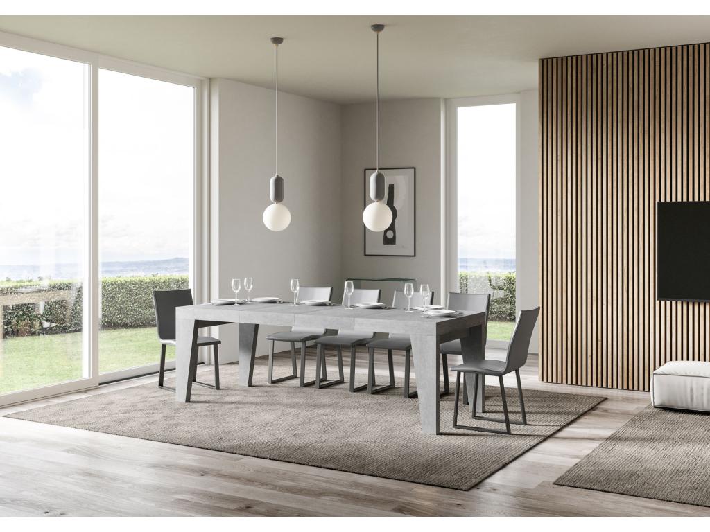 Gray Table, 90 x 140 cm