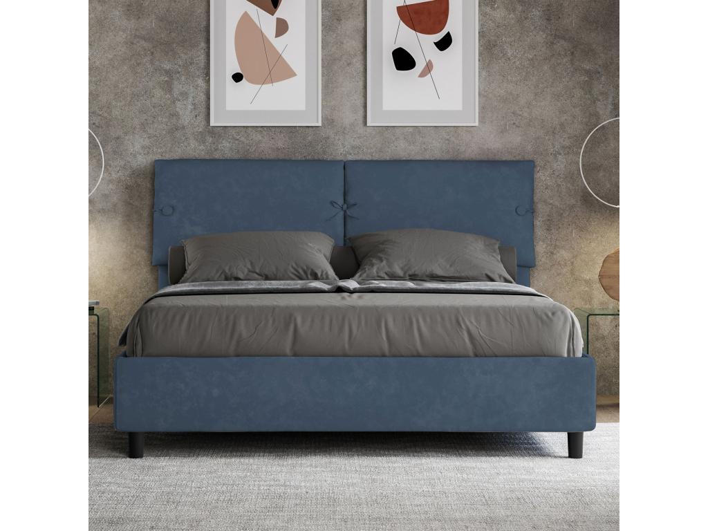 Blue Bed, 160 x 200 cm