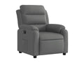 Gray Fabric Accent Chair - dlz1766570616524