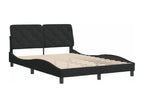 Black Velvet Bed Frame, 120 x 200 cm