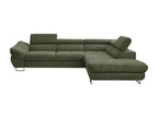 Green Fabric Sofa Bed