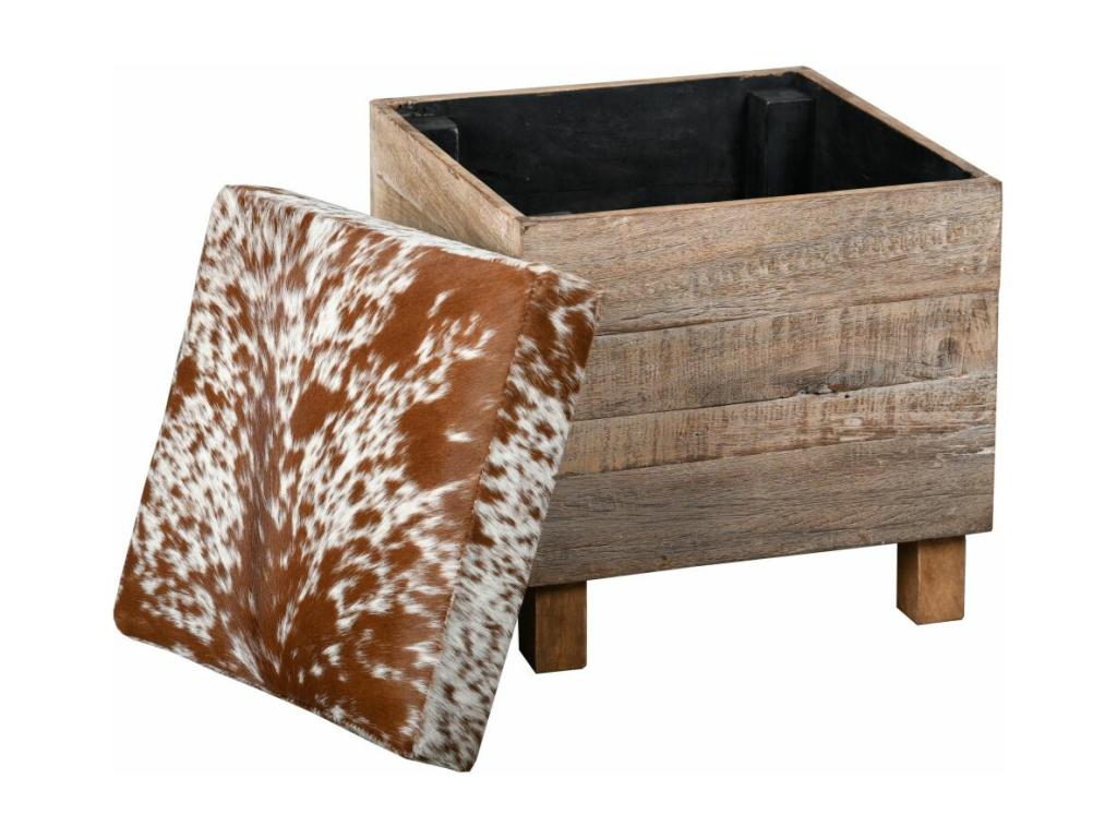 Brown Ottoman