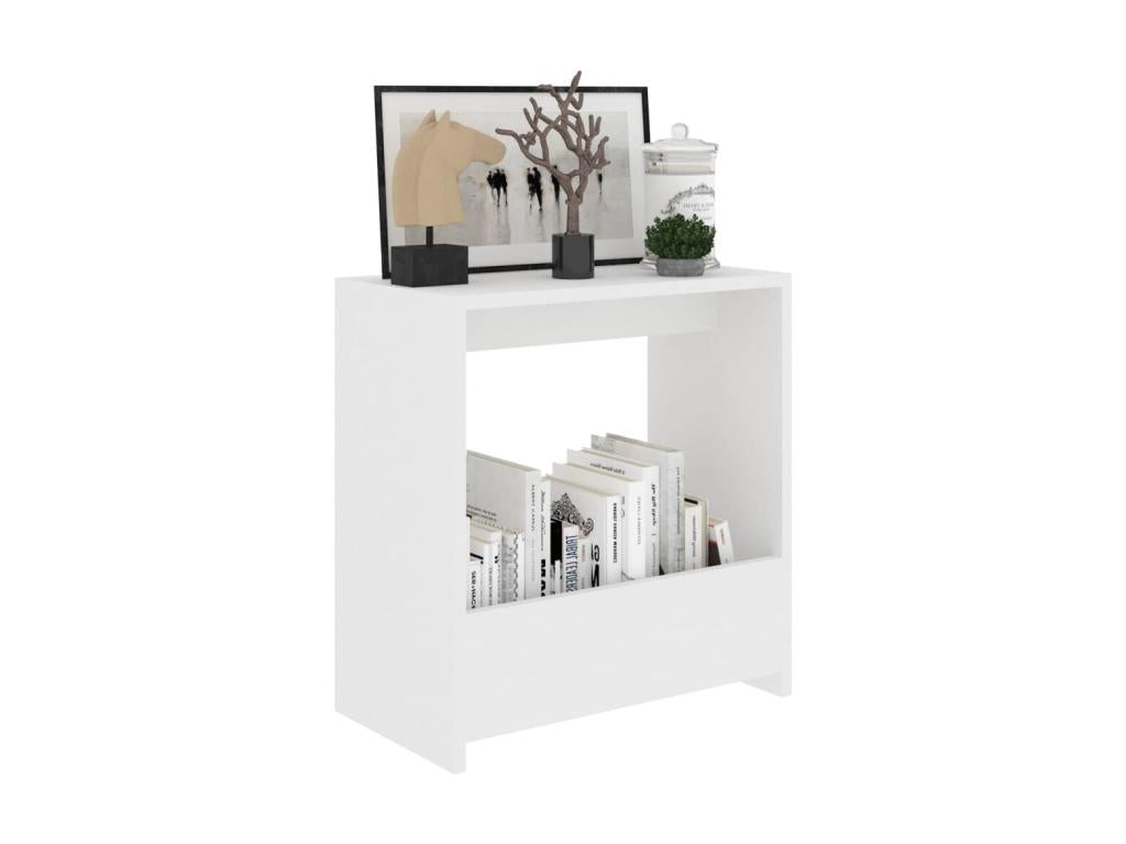 White Side Table, 50 x 26 x 50 cm