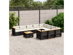 Black Woven Resin Wicker Outdoor Furniture Set - dlz1766570602460