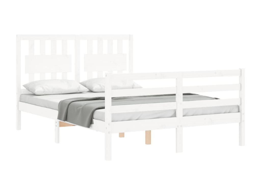 White Bed Frame, 120 x 200 cm