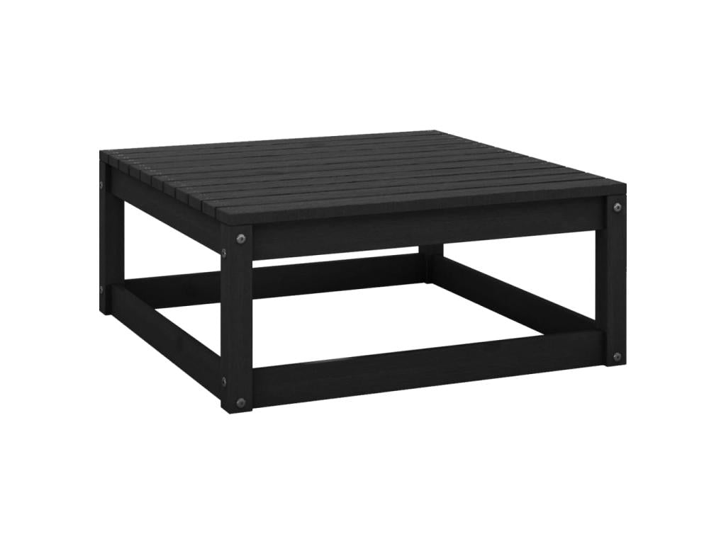 Black Pine Wood Outdoor Furniture Set - dlz1766570436306