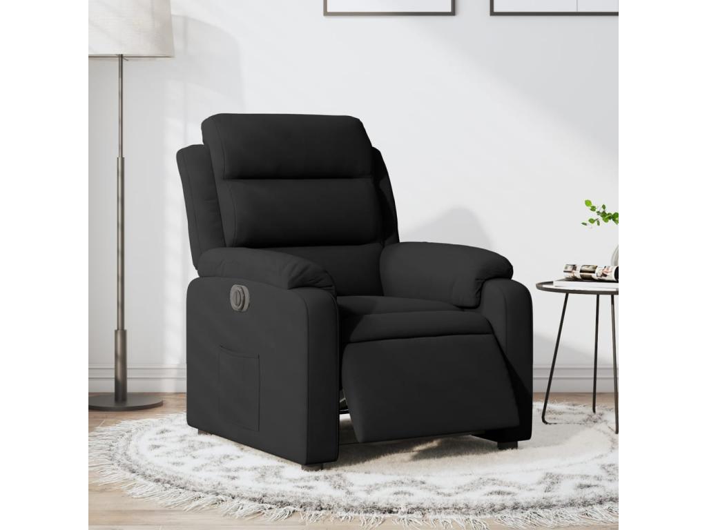 Black Velvet Accent Chair
